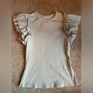 Sage green fitted shirt